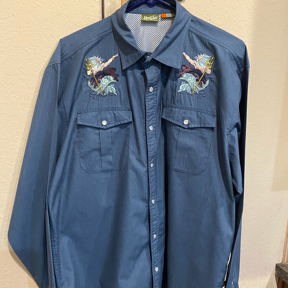 Howler Brothers Howler Bros gaucho Poseidon shirt.